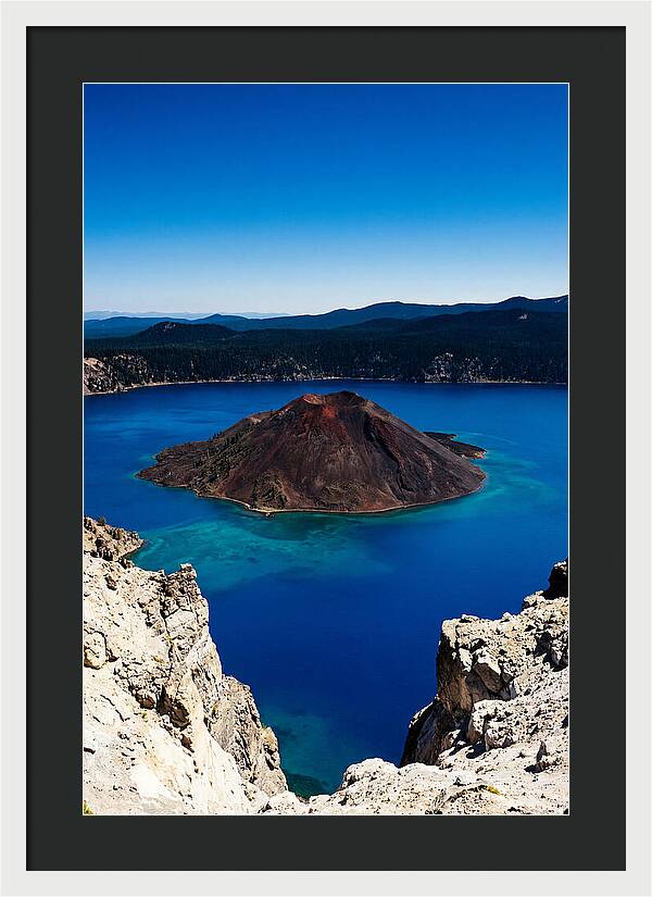 Serene Reflections At Crater Lake