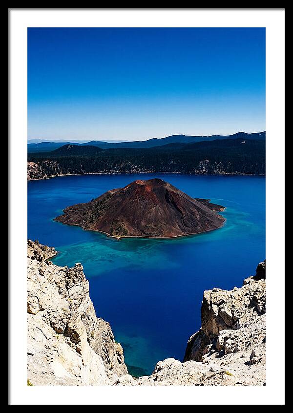 Serene Reflections At Crater Lake