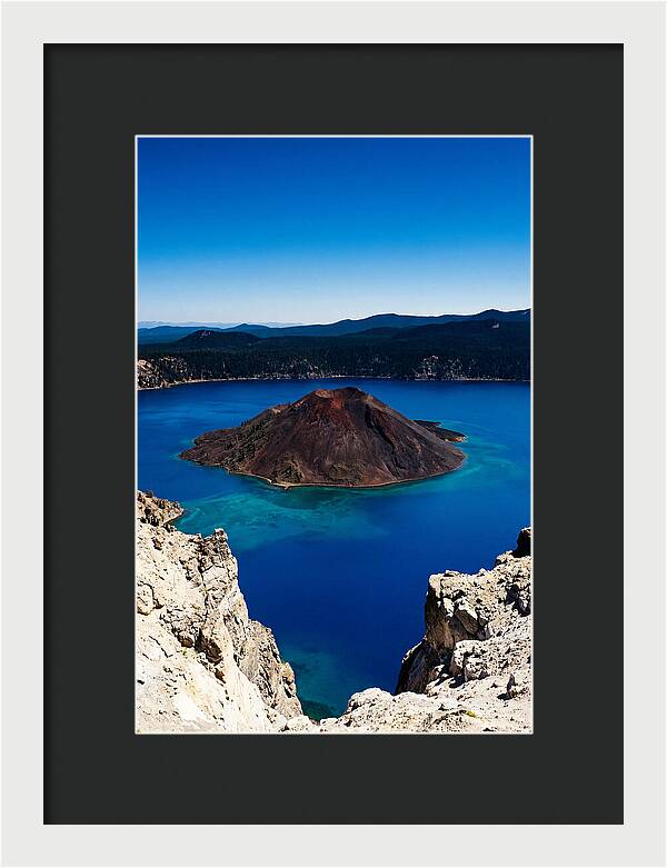 Serene Reflections At Crater Lake