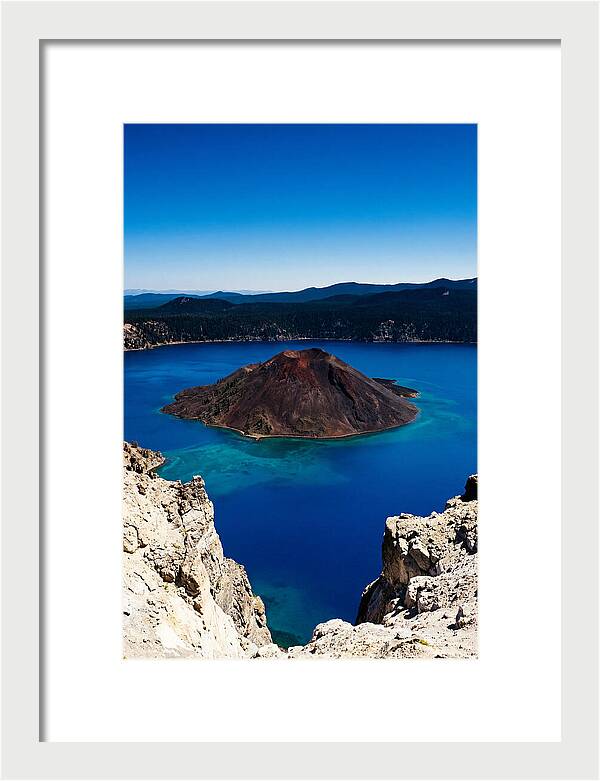 Serene Reflections At Crater Lake