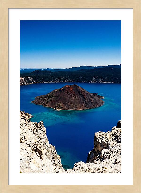 Serene Reflections At Crater Lake