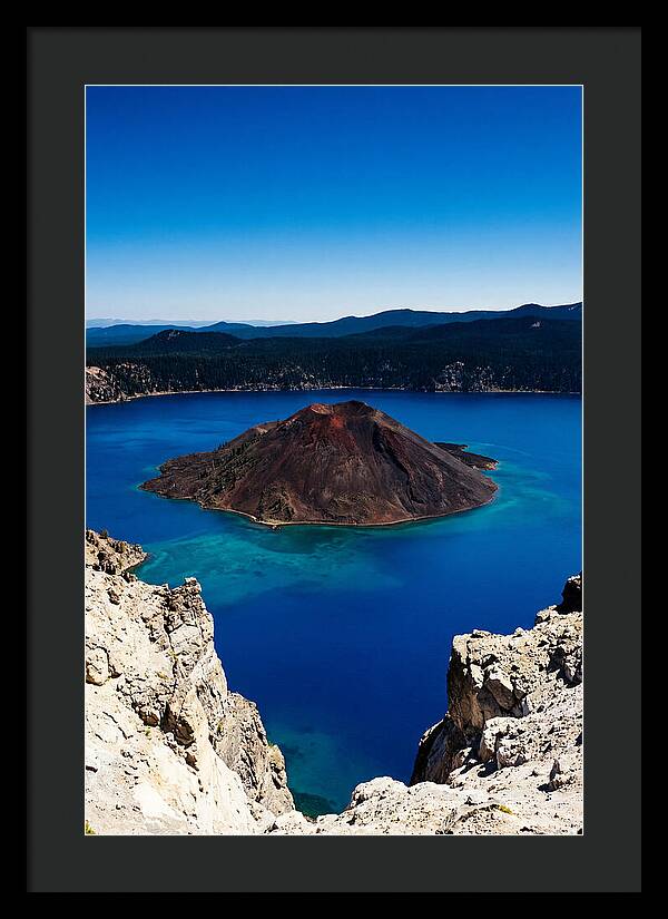 Serene Reflections At Crater Lake