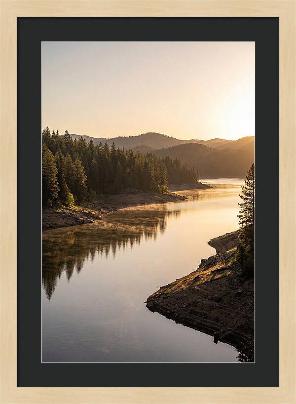 Serene Reflections At Dawn