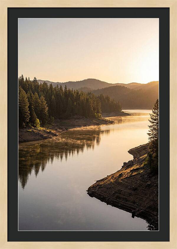 Serene Reflections At Dawn