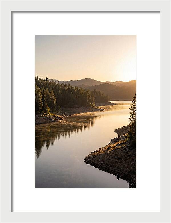 Serene Reflections At Dawn