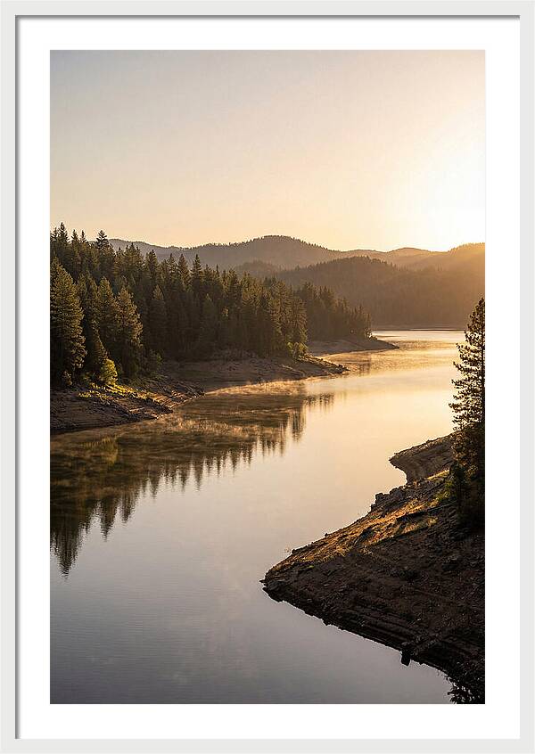 Serene Reflections At Dawn