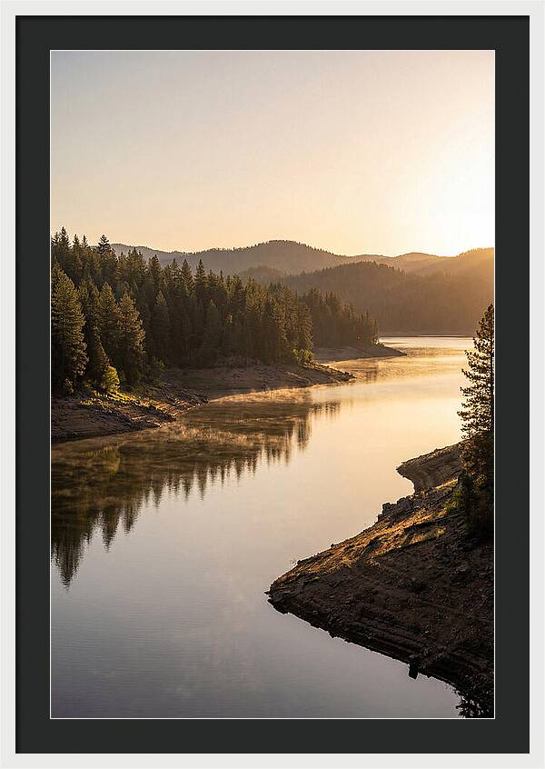 Serene Reflections At Dawn