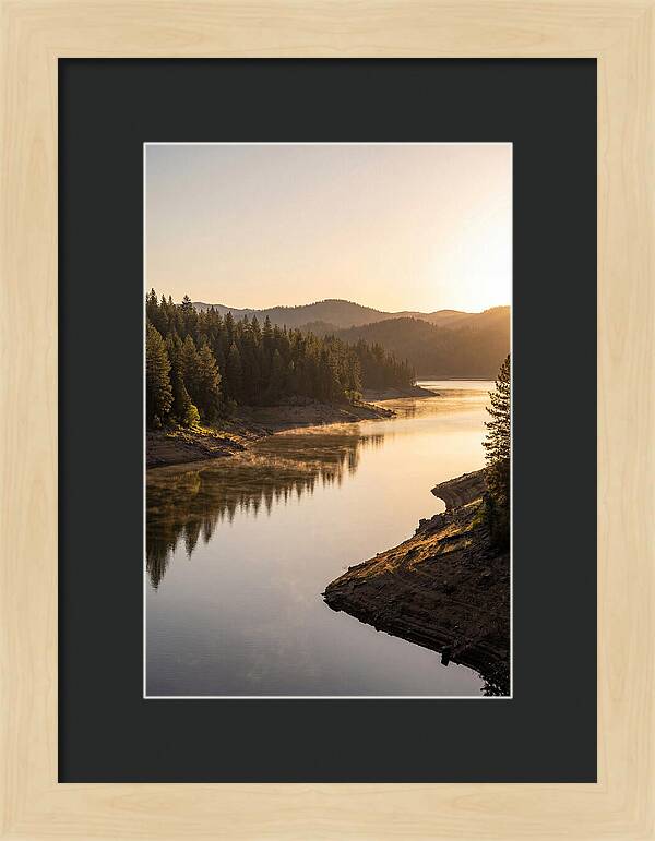Serene Reflections At Dawn