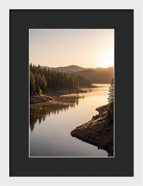 Serene Reflections At Dawn