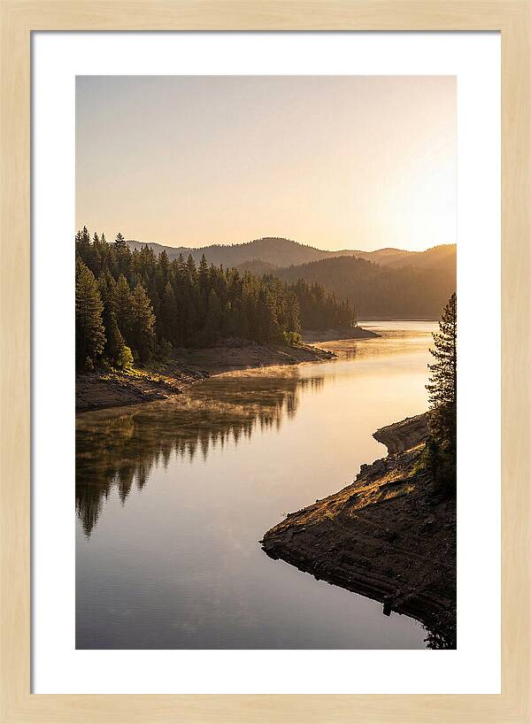 Serene Reflections At Dawn