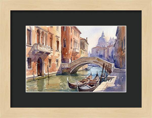 Serene Reflections In Italy