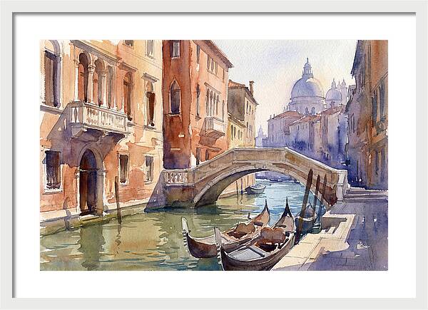 Serene Reflections In Italy