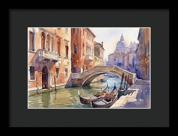 Serene Reflections In Italy