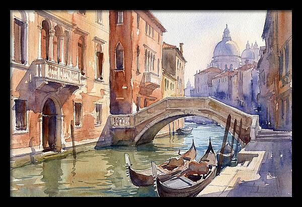 Serene Reflections In Italy