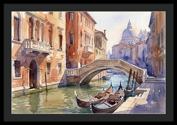Serene Reflections In Italy