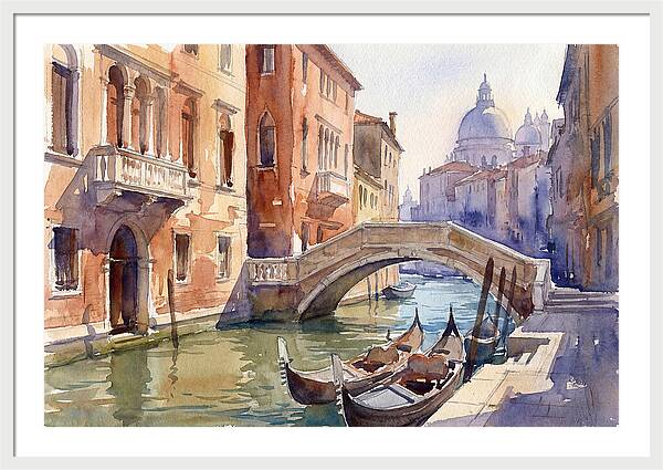 Serene Reflections In Italy