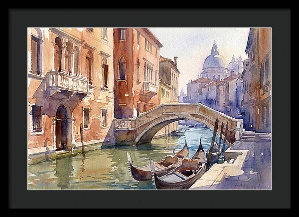 Serene Reflections In Italy
