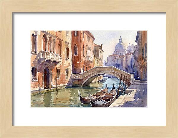 Serene Reflections In Italy