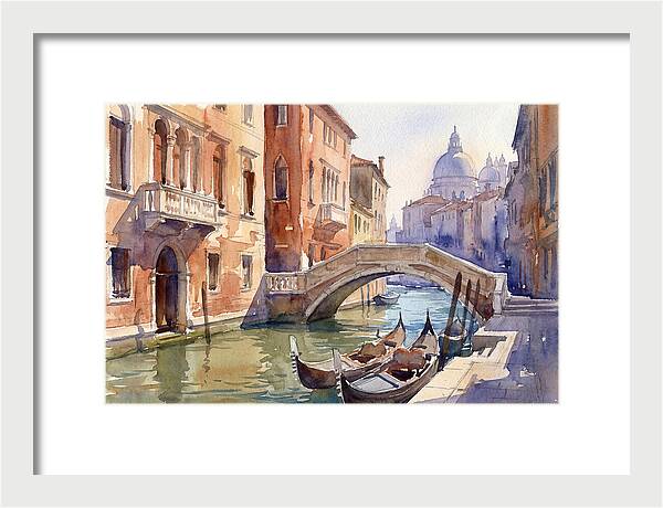 Serene Reflections In Italy