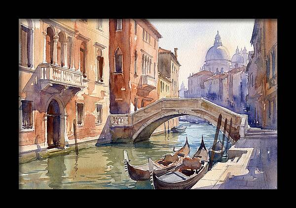 Serene Reflections In Italy