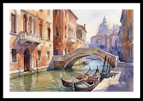 Serene Reflections In Italy