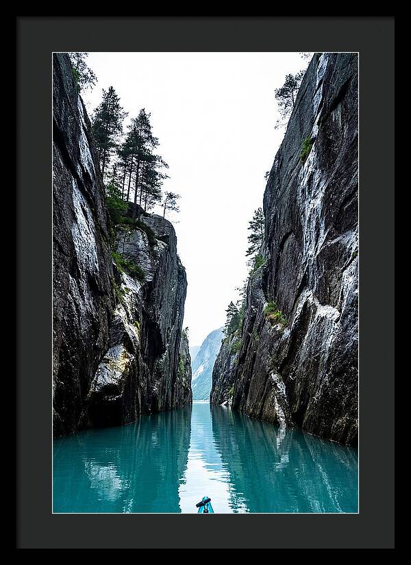 Serene Reflections In The Fjord