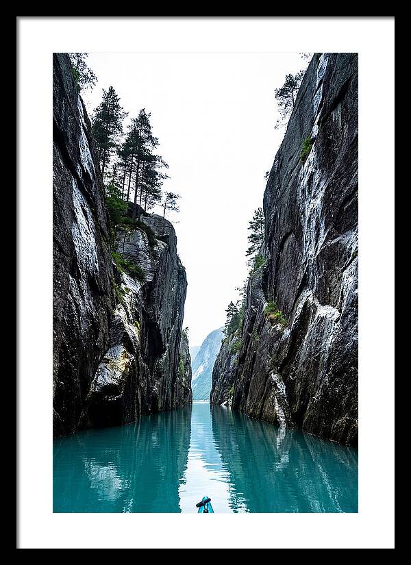 Serene Reflections In The Fjord