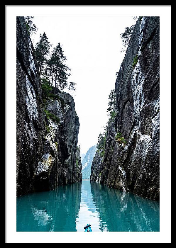 Serene Reflections In The Fjord
