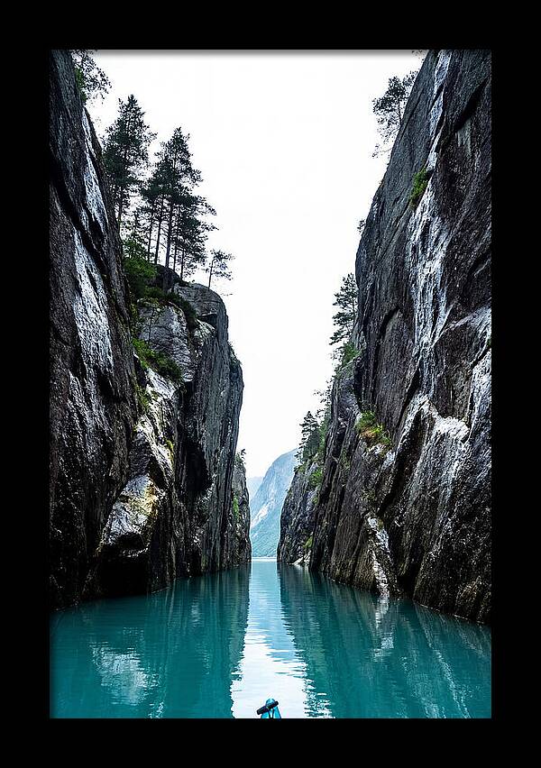 Serene Reflections In The Fjord