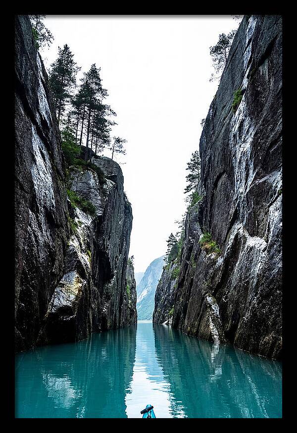 Serene Reflections In The Fjord