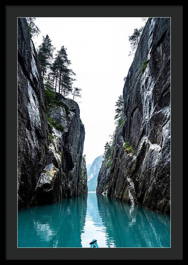 Serene Reflections In The Fjord