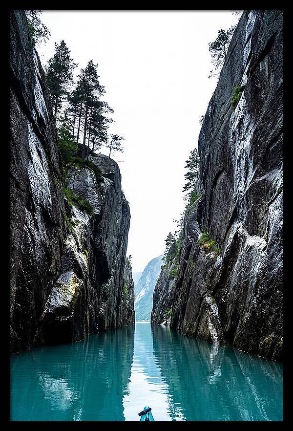 Serene Reflections In The Fjord