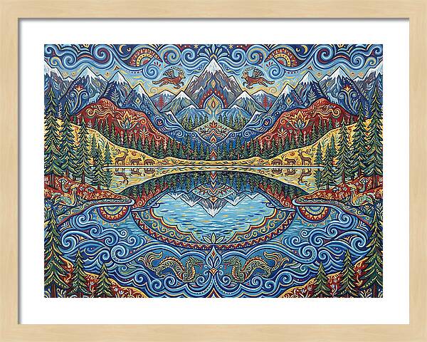 Serene Reflections Of Nature