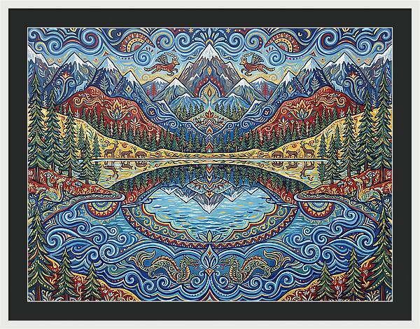 Serene Reflections Of Nature