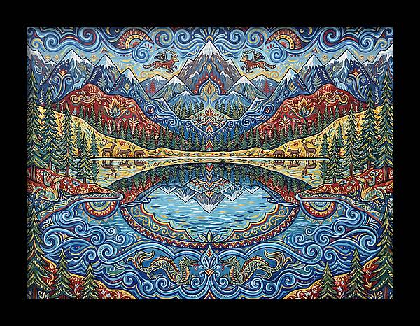 Serene Reflections Of Nature