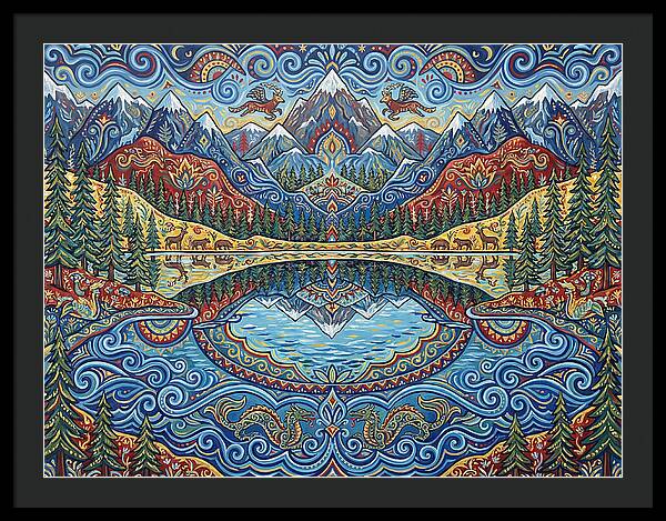 Serene Reflections Of Nature