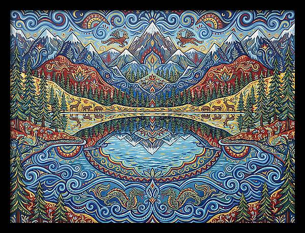 Serene Reflections Of Nature