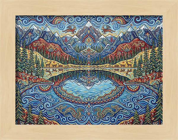 Serene Reflections Of Nature