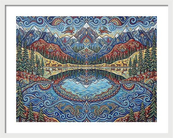 Serene Reflections Of Nature