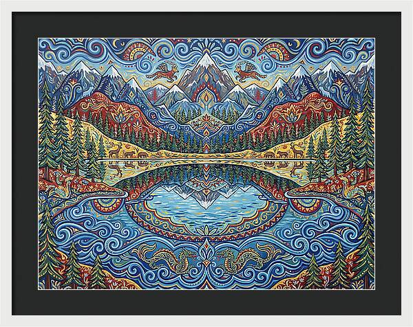 Serene Reflections Of Nature