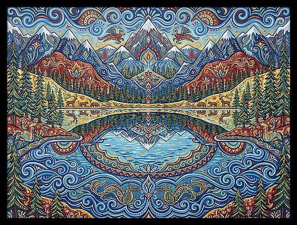 Serene Reflections Of Nature