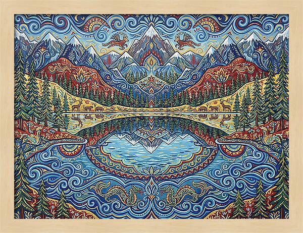 Serene Reflections Of Nature