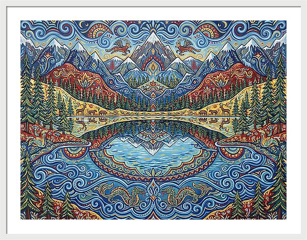 Serene Reflections Of Nature