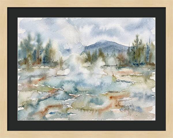 Serene Reflections On Water