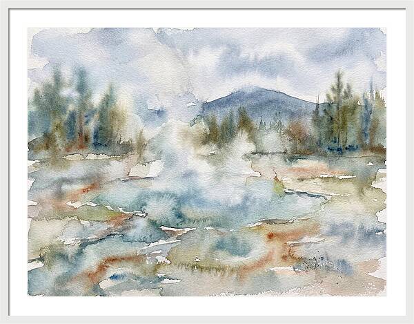 Serene Reflections On Water
