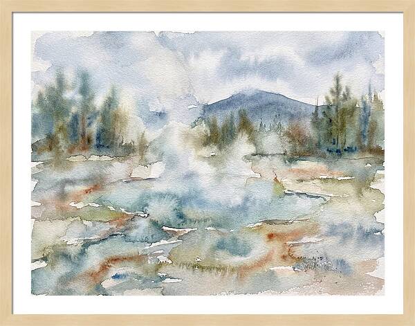 Serene Reflections On Water