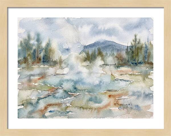 Serene Reflections On Water