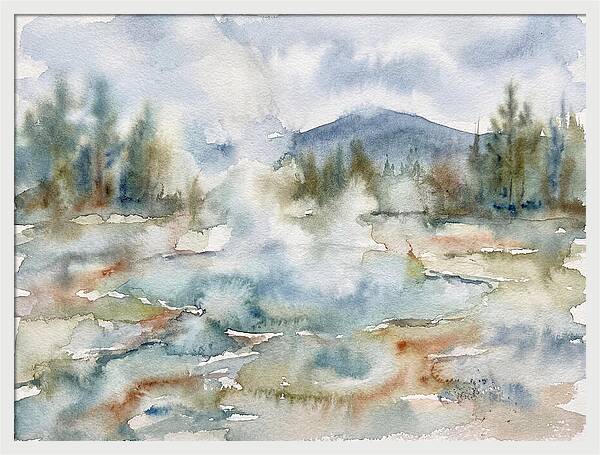 Serene Reflections On Water
