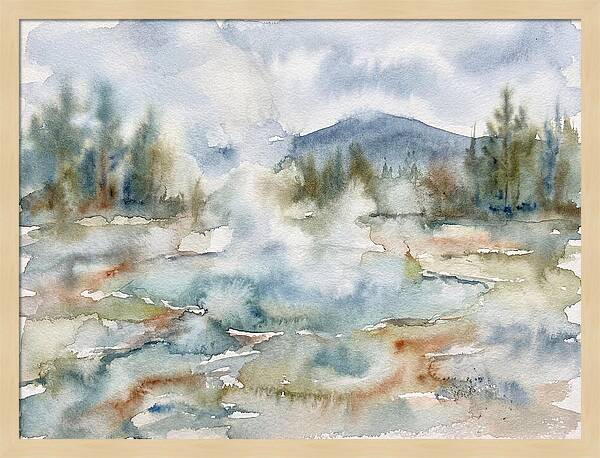 Serene Reflections On Water