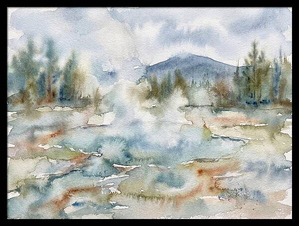 Serene Reflections On Water